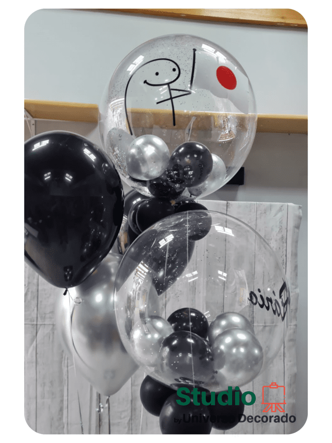 Buque bubble com balões de hélio 1