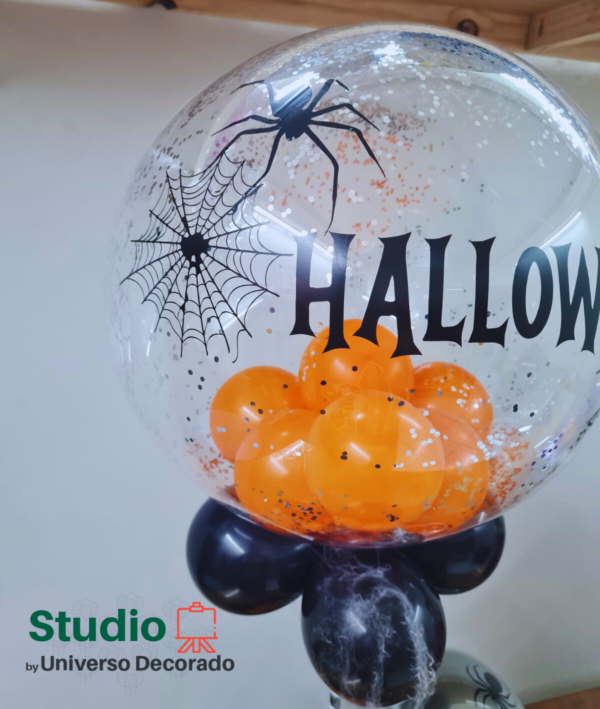 balão bubble tema halloween