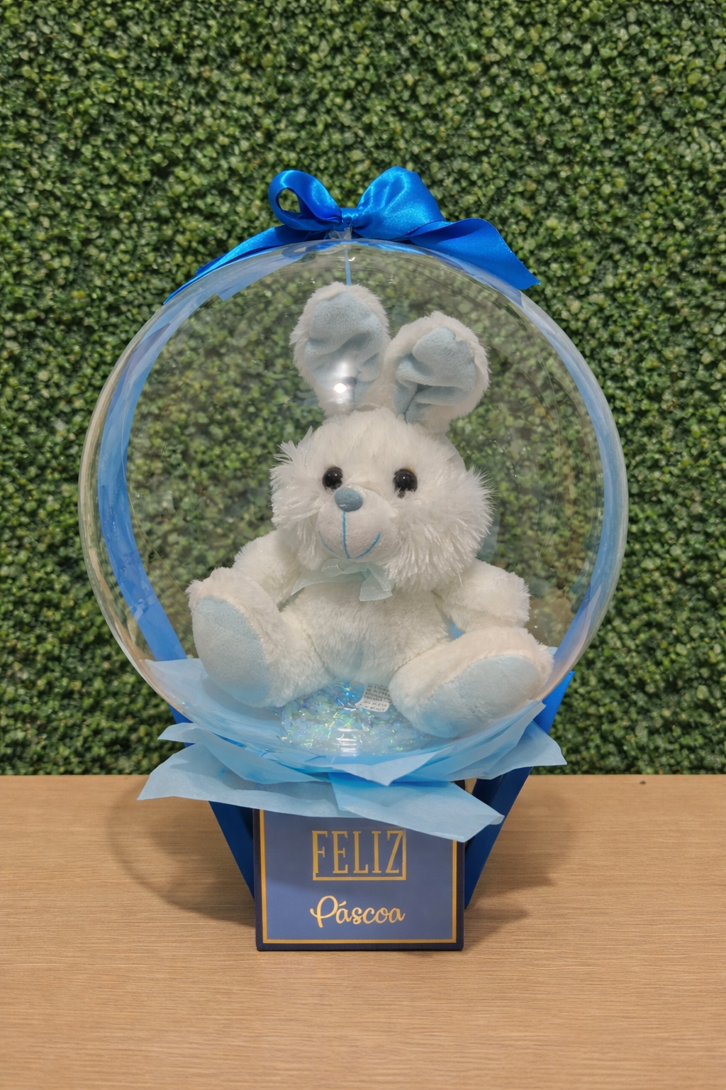 balão bubble Páscoa